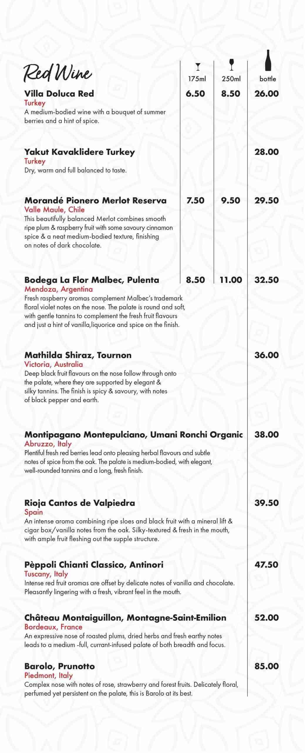 Salash Kitchen South Woodford Drinks Menu - Page 2