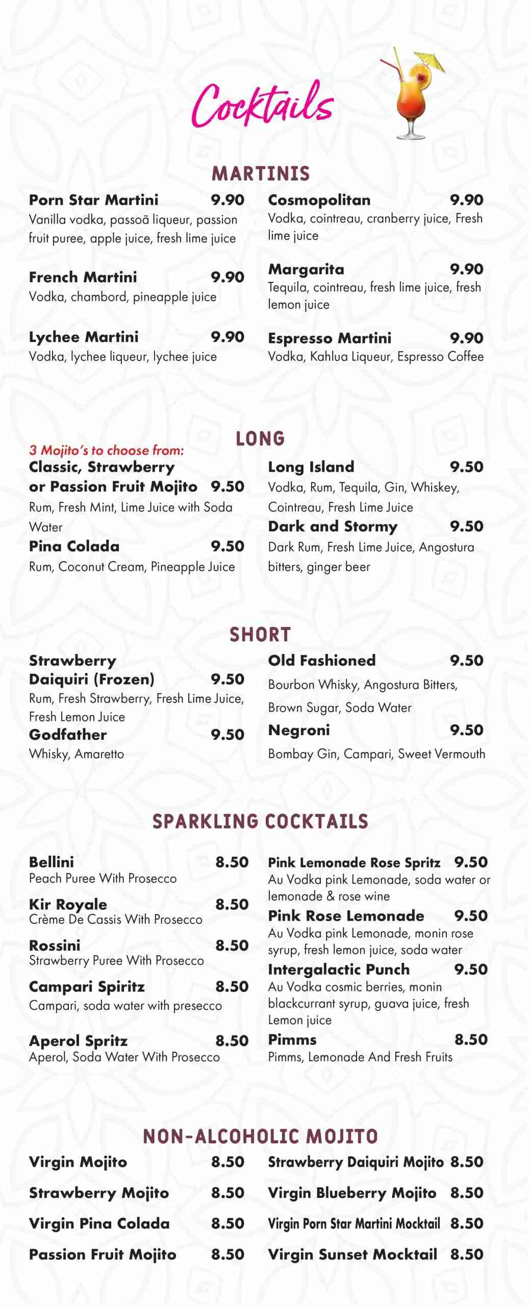 Salash Kitchen South Woodford Drinks Menu - Page 4